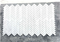 CARRARA WHITE HERRINGBONE